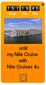 Nile Cruise Countdown Meter