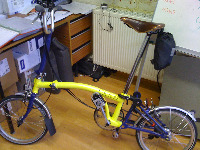 Nile Cruise Brompton Unfolded