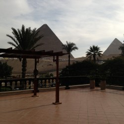 Oberoi Mena House Cairo. How close can you be to The Pyramids?